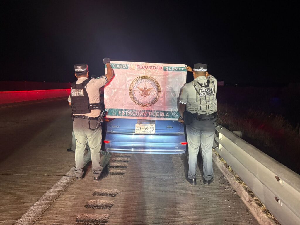 Con operativo Cero Robos, Guardia Nacional construye paz en la México-Puebla