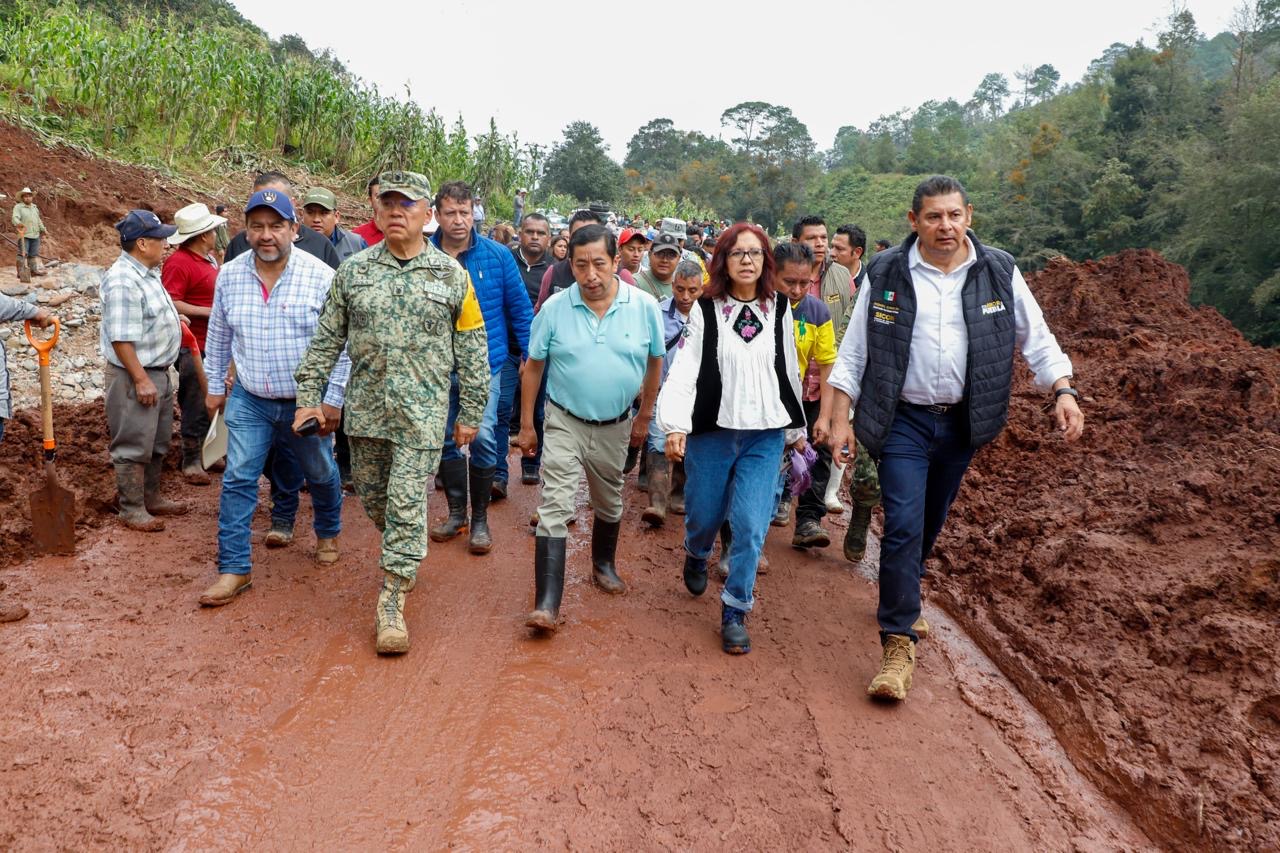 Gobierno de Puebla refrenda atención permanente en la Sierra Norte, ningún municipio se queda sin apoyo: Armenta