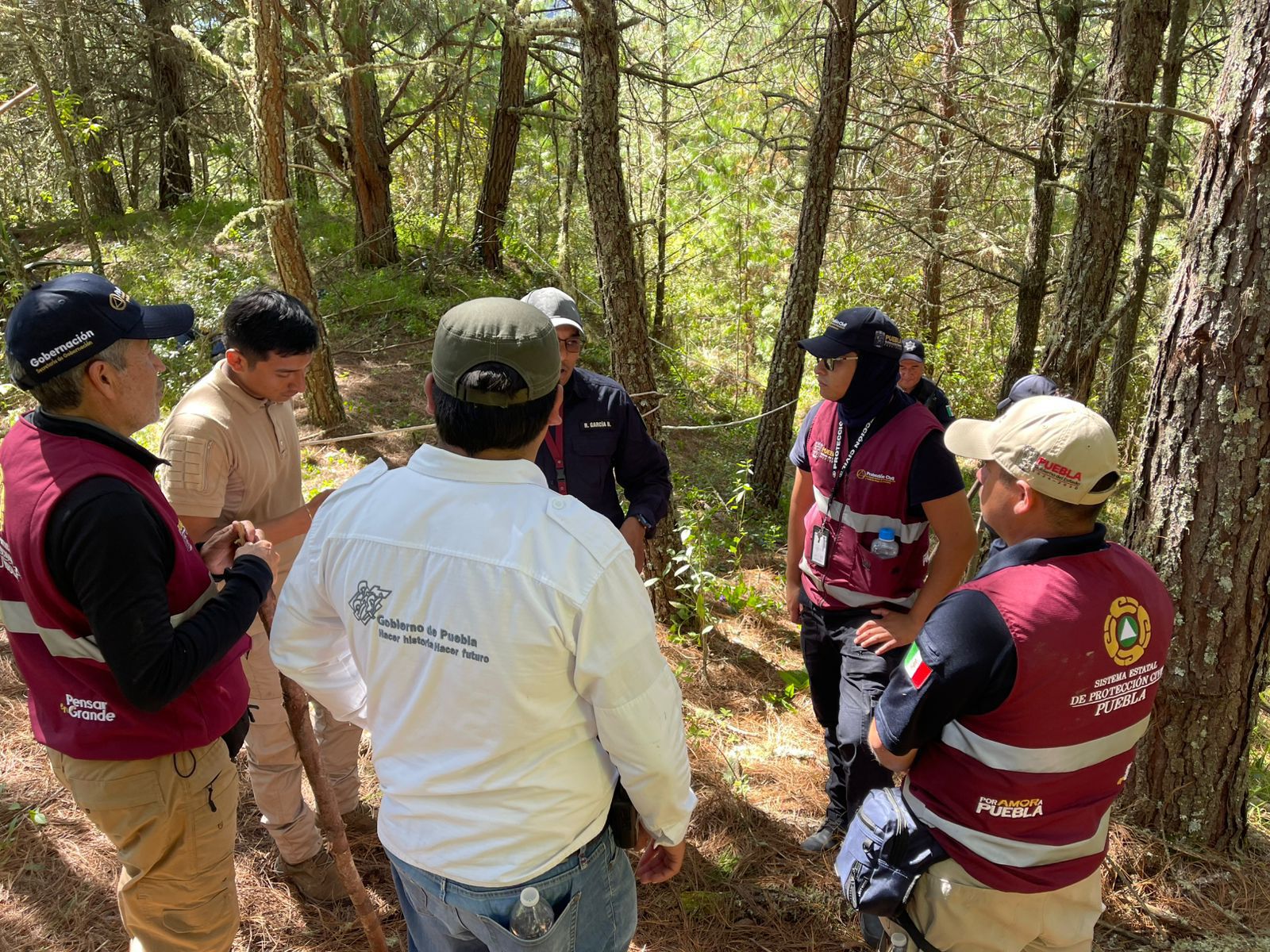 Trabajo conjunto permite localizar una persona más en la Sierra Norte