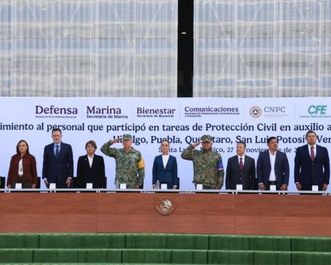 GRACIAS POR SOSTENER A LA PATRIA EN LOS MOMENTOS MÁS DUROS: PRESIDENTA CLAUDIA SHEINBAUM RECONOCE A PERSONAL QUE ATENDIÓ AL PUEBLO DE MÉXICO TRAS LAS LLUVIAS INTENSAS