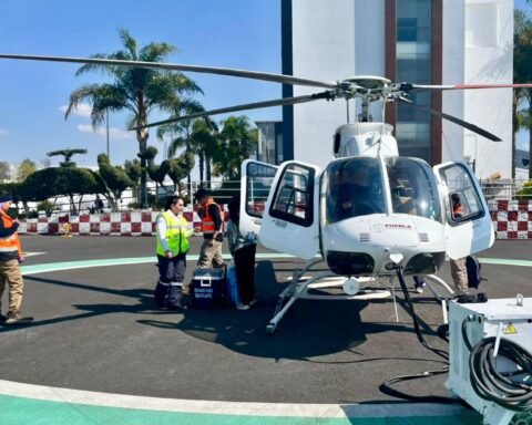 Con traslado aéreo, gobierno estatal facilita entrega oportuna de órganos donados