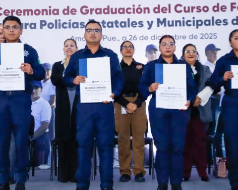 GOBIERNO DE PUEBLA PREPARA POLICÍAS CONFIABLES EN BENEFICIO DE FAMILIAS