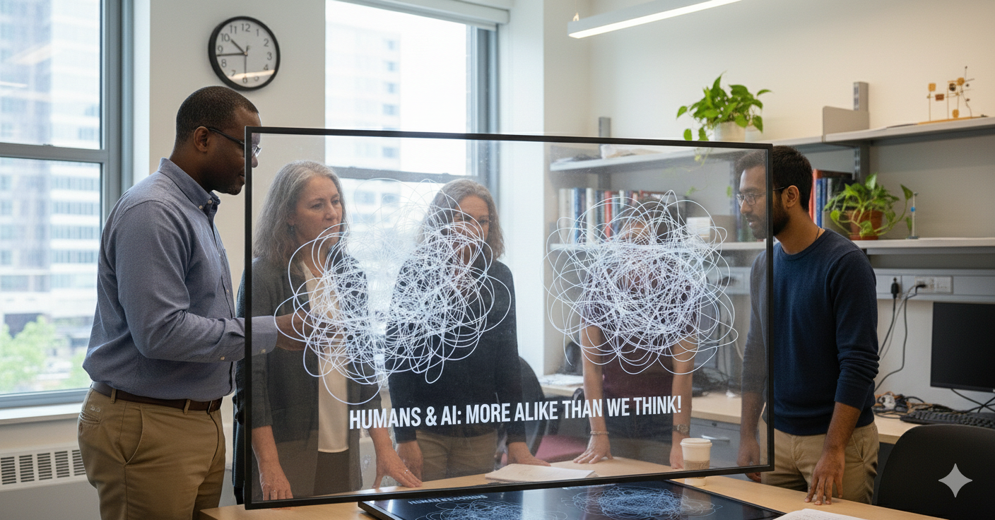 La IA razona más como nosotros de lo esperado