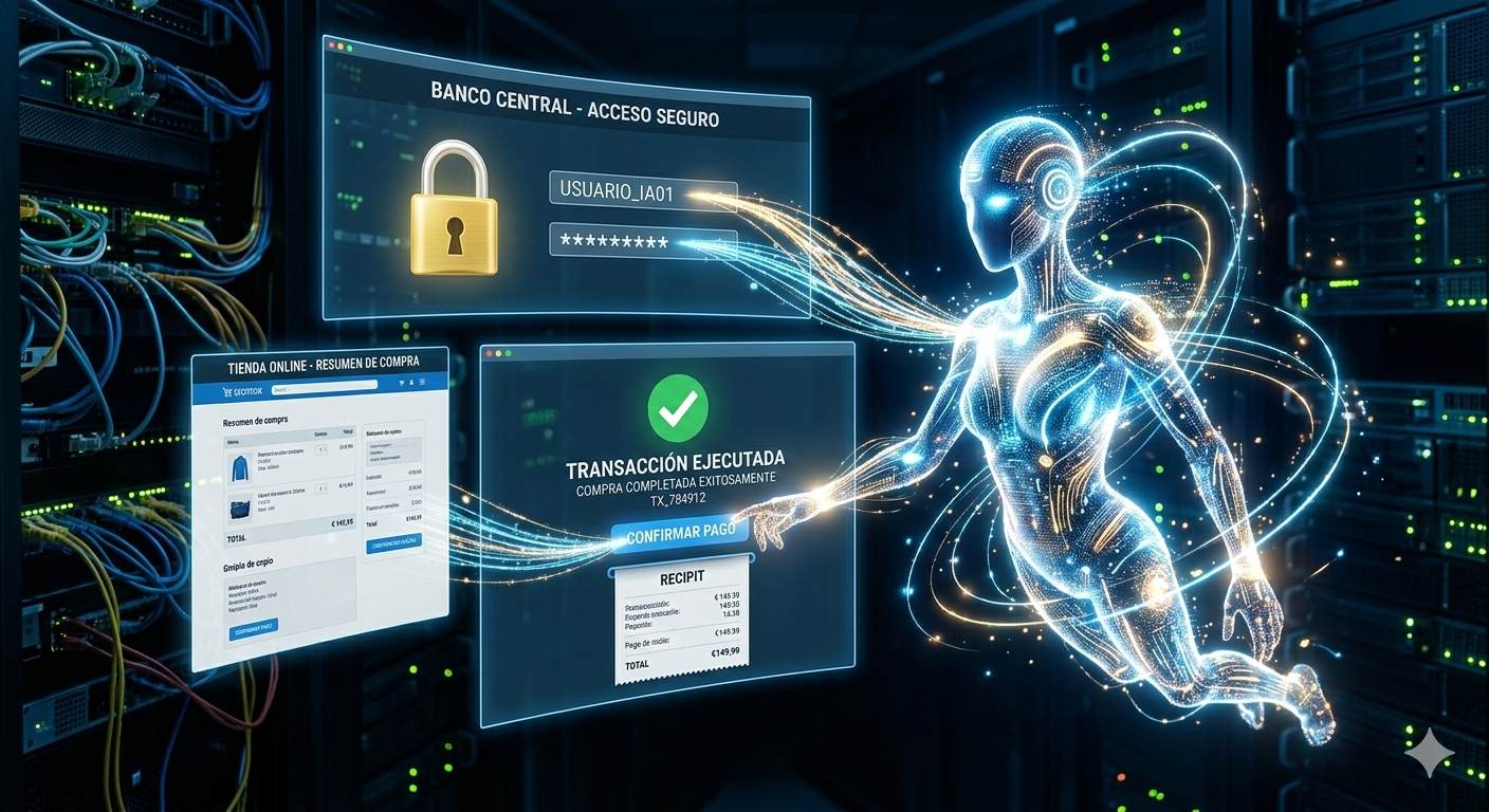 LA ECONOMÍA AGÉNTICA: Cómo tu "Yo Digital" está matando el trabajo de oficina en 2026