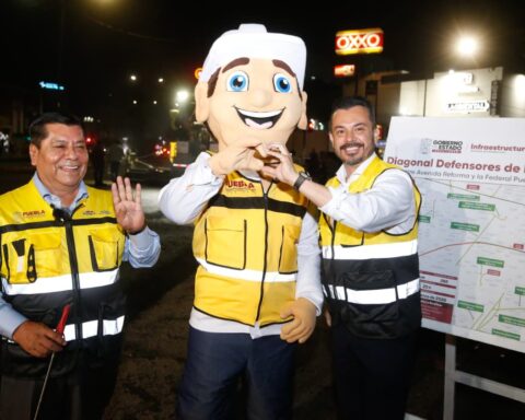 GOBIERNO ESTATAL TRABAJA 24/7 EN TERRITORIO; TRENES DE PAVIMENTACIÓN AVANZAN EN LA DIAGONAL