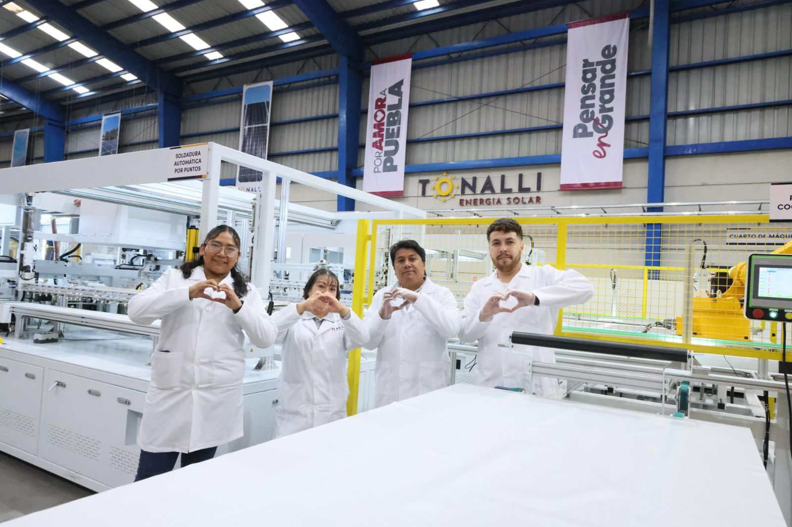 Puebla se convierte en el motor de la soberanía energética con la fábrica "Tonalli"