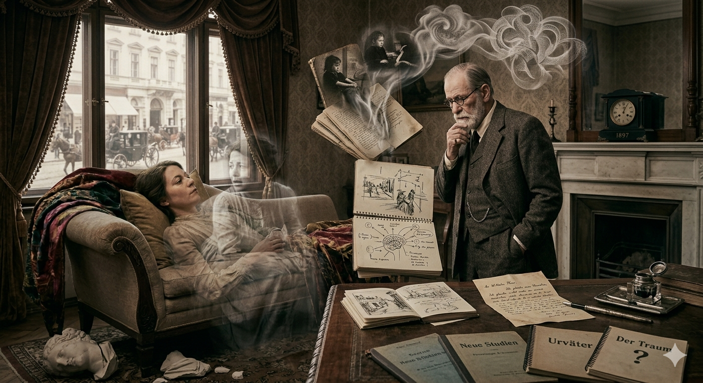 Tres momentos decisivos en Freud que no nacieron exclusivamente de la clínica