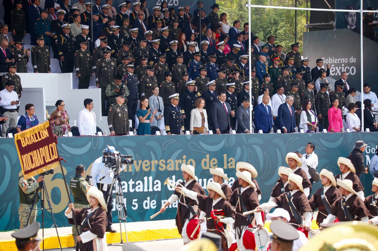 EN UNIDAD, CON PATRIOTISMO Y ORDEN SE REALIZÓ EL DESFILE DEL 5 DE MAYO