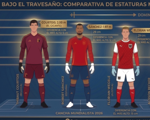 Gigantes bajo los tres palos: Los porteros más altos que dominan las canchas en este Mundial 2026