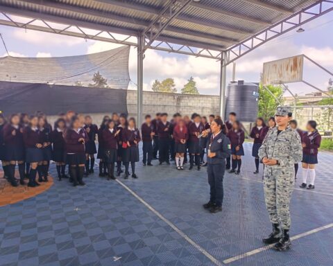 ACERCA GUARDIA NACIONAL ACCIONES PREVENTIVAS A ESTUDIANTES DEL BACHILLERATO CITLALTÉPETL