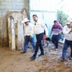 GOBIERNO ESTATAL DESPLIEGA MAQUINARIA Y APOYOS SOCIALES PARA ATENDER EMERGENCIA EN LA SIERRA NEGRA