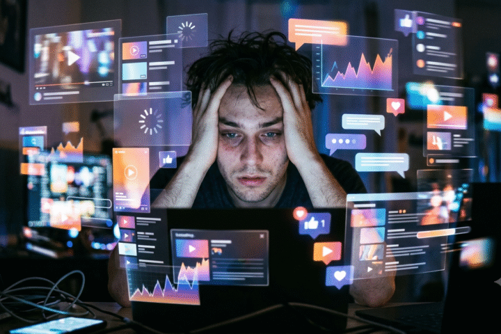 La fatiga digital: cuando el contenido ya no entretiene, solo cansa