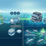 Hidrógeno desde el océano: la innovación británica que busca reemplazar al diésel