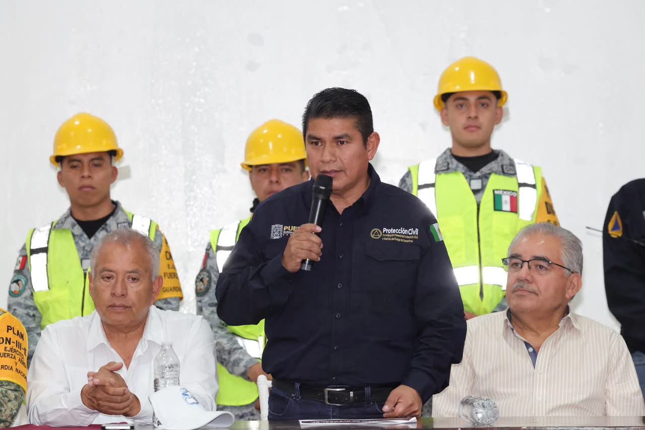 GOBIERNO ESTATAL DESPLIEGA ACCIONES EN TERRITORIO ANTE AMENAZA DE LLUVIAS EN SIERRA NORTE