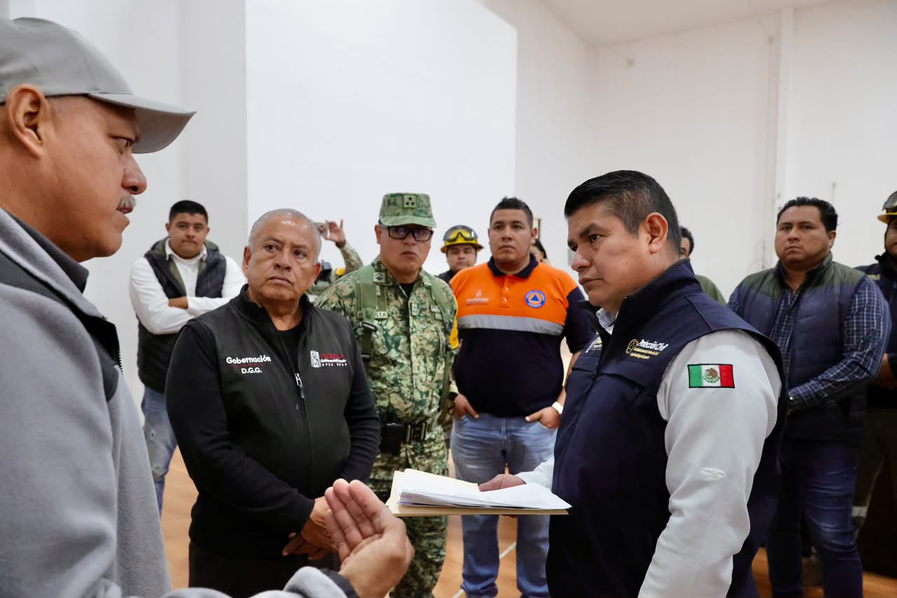 GOBIERNO ESTATAL MANTIENE OPERATIVO PREVENTIVO PARA PROTEGER A FAMILIAS DE LA SIERRA NORTE
