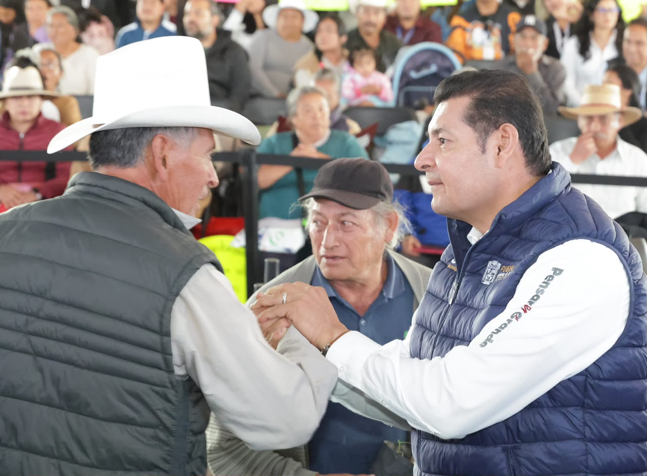 EL SUEÑO POBLANO ES LA REVOLUCIÓN DEL CAMPO: ARMENTA MIER