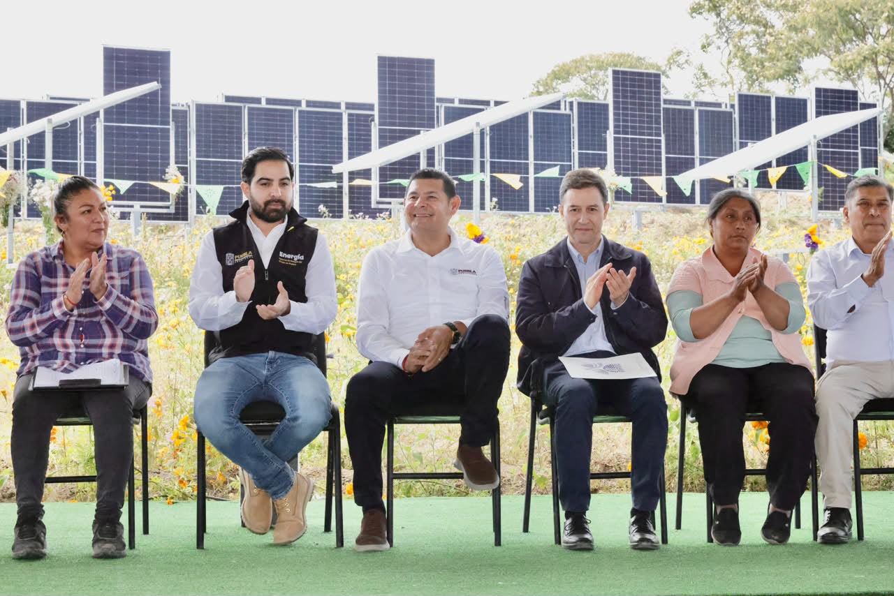 PRIMER SISTEMA AGROVOLTAICO DEL PAÍS EN PUEBLA, GOBIERNO ESTATAL MARCA PRECEDENTE