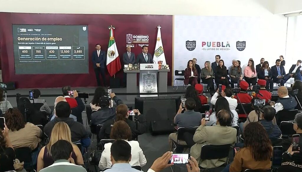 CON POLO DE DESARROLLO EN HUEJOTZINGO, GOBIERNO ESTATAL ATRAE INVERSIONES POR 8 MIL MDP